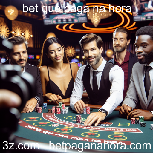 A Experiência Imersiva do Cassino Ao Vivo no 'bet que paga na hora'